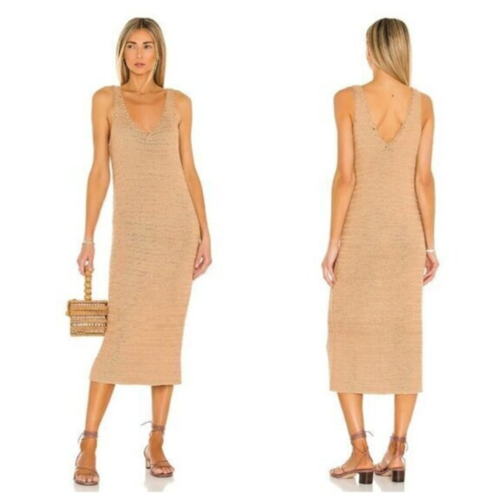 House of Harlow 1960 xREVOLVE Rowan Crochet Dress - Candied Ginger